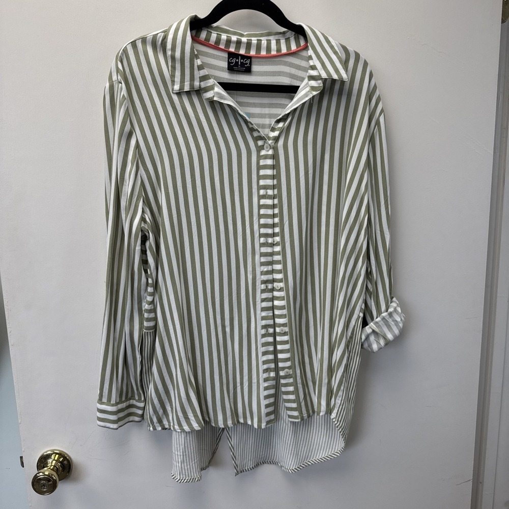 Stripped Blouse‎ Size XL